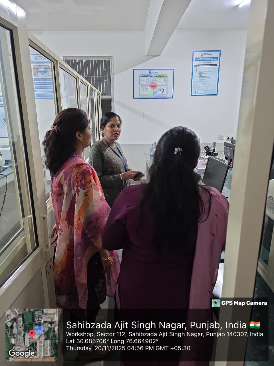 Faculty Exchange Visit – Chandigarh College of Pharmacy, Landran (Punjab) Faculty members from Smt. Shardchandrika Suresh Patil College of Pharmacy, Chopda - Dr. Rupali Milind Patil, Mrs. Nalini More,